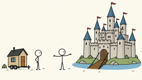 Stick figure: a sample picture in this look